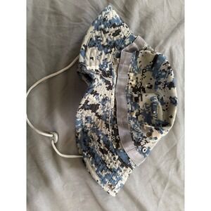 CORP Inc Blue Digital Camo‎ Jungle Hat Type II Boonie Tactical Sun Hat Large